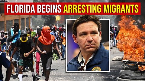 It Begins… Florida Begins Arresting Migrants 🔥 DeSantis Big Statement🔥 PLAN TO STOP HAITIAN MIGRANTS