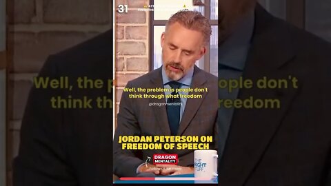 Renown Psychologist on Freedom of Speech | Jordan Peterson #jordanpeterson #psychology #interview