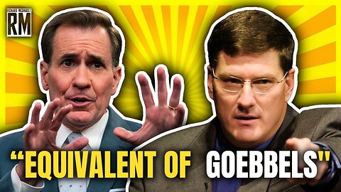 Scott Ritter Compares John Kirby to Joseph Goebbels?