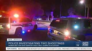 Suspects in custody after Phoenix shootings