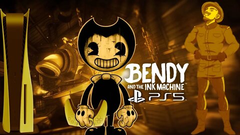 PLAYING BENDY ON PS5! (While wearing a Bendy onesie) Part 3