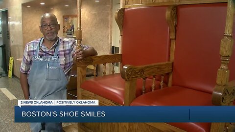 Positively Oklahoma: Boston's shoe shine