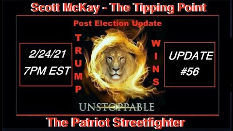 2.24.21 Patriot Streetfighter POST ELECTION UPDATE #56: Alliance moves on DS Financial System