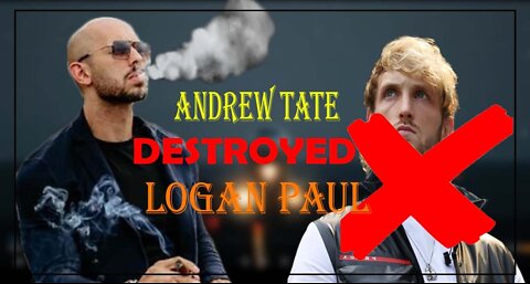 Andrew Tate DEMOLISHES Logan Paul