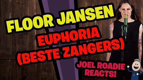 Floor Jansen - Euphoria | Beste Zangers Songfestival - Roadie Reacts