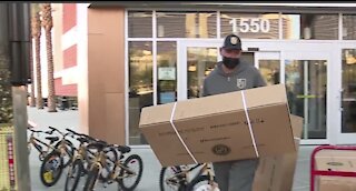 13 DAYS AND KNIGHTS: Nonprofit gets bikes from VGK