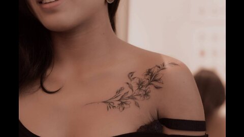 Best Tattoo Design On Collarbone For Girls