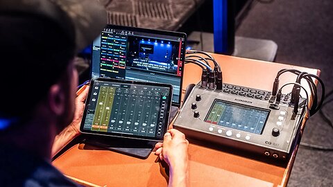 ULTRA-PORTABLE Audio and Streaming Setup for Churches (feat. Allen & Heath CQ Mixer)
