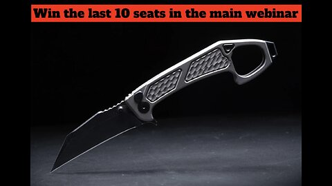 Half Face Blades SHPOS MINI FOR 8THE LAST 10 SEATS IN THE MAIN WEBINAR