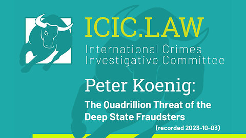 Peter Koenig: The Quadrillion Threat of the Deep State Fraudsters