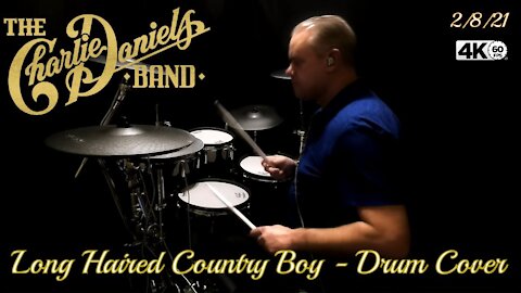Charlie Daniels - Long Haired Country Boy - Drum Cover