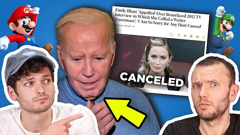 Biden Body Double? Emily Blunt CANCELED! (and MORE)