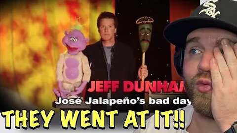 SAVAGE!! | Jeff Dunham- "José Jalapeño's bad day" | Arguing with Myself (REACTION)