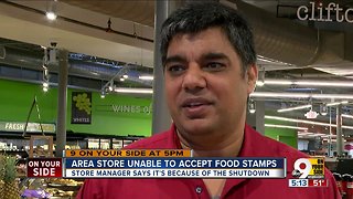 Clifton Market can't accept food stamps during shutdown