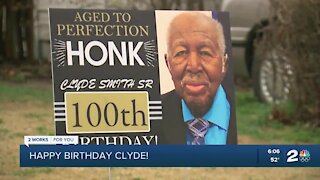 World War II veteran celebrates 100th birthday