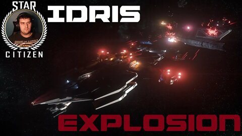 Idris Capital Ship Explosion - Star Citizen