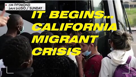 IT BEGINS… CALIFORNIA MIGRANT CRISIS 🔥 MASS MIGRANT DROP-OFF EVERY DAY 🚨 TEXAS BORDER MIGRANT CRISIS