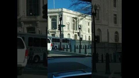 3-1-22 Nancy Drew in DC-Video 4 of 7- Drive Around DC- Police State-Looks Like Martial Law