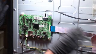 034 - Samsung LED Flatscreen TV Repair - Won't turn on, no power