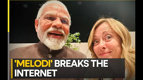 Indian PM Modi’s selfie with Italian PM meloni