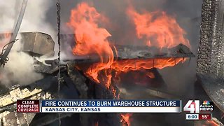 Fire destroys storage facility in KCK