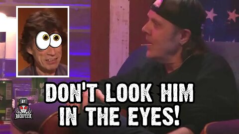 When Lars Ulrich Was Told NOT to Make Eye Contact with Mick Jagger Backstage 😂