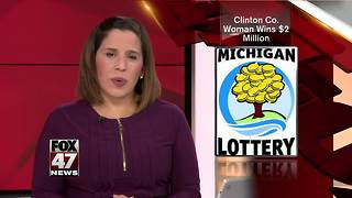 Clinton Co. woman wins $2M Lotto 47