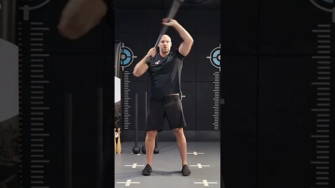 Steel Mace Workout - Warrior Flow #shorts