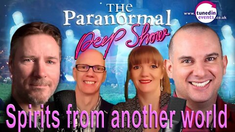 Spirits from another World with mediums Mark and Jayne Hartshorn. The Paranormal Peep Show Sept 22