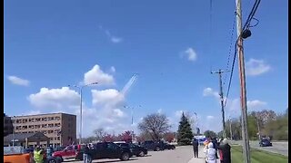 Blue Angels Flyover