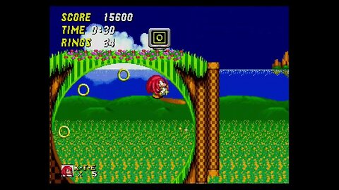 Sonic 2 with Knuckles (Genesis) Gameplay -No Commentary- (Super Retro Trio Upscale)