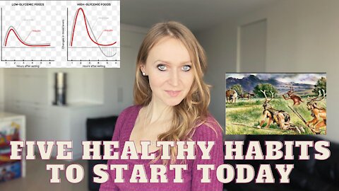 FIVE HEALTHY HABITS TO START TODAY | 5 Healthy Habits that cost you no money and you can do an diet