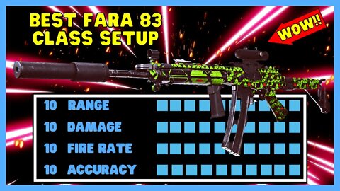 the FARA 83 is INSANE 🤪 | Best FARA 83 Class Setup