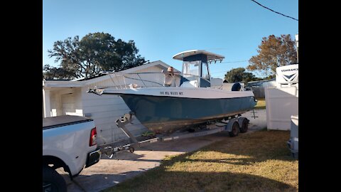 Fix freshwater wash down on boat