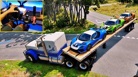 Beamng Drive Luxury Car Delivery