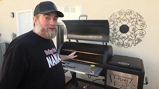 Tour of my new Lone Star Grillz 24x40 offset with Stainless Steel Grates and 1st Cook!!!
