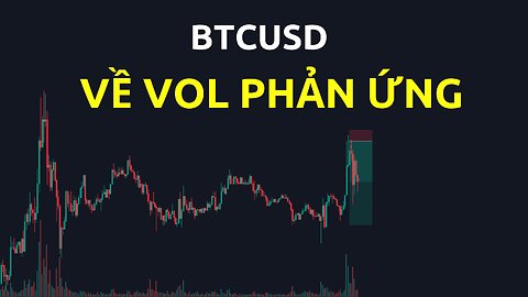Bitcoin giá về volume kích volume và phản ứng | Trading | Angel