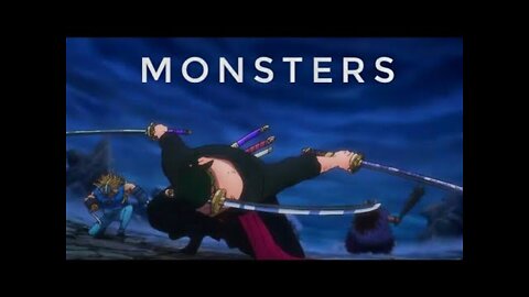 Roronoa Zoro dei pirati di Cappello di paglia(l'arcangelo Michele il capo delle milizie celesti e hacker di Anonymous,ndr) VS Kaido & Big Mama (cioè il dio cornuto e la dea madre pagani appunto politeismo fenicio/egizio/greco etc)[One Piece AMV]