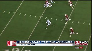 Michigan State start time announced