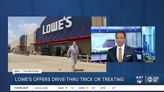 Lowe's rolls out drive-through curbside trick-or-treating nationwide