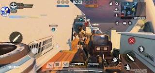 Teammate runs around with flag(cod mobile)
