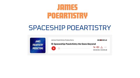 16 Spaceship PoeArtistry He Goes Beyond Video