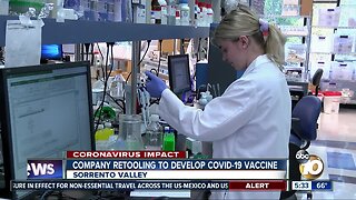 Another San Diego company works to develop vaccine for coronavirus