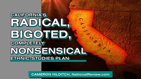 CALIFORNIA ETHNIC STUDIES PROMOTES ANTISEMITISM AND BDS!