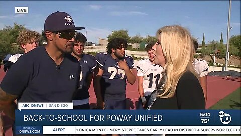 Anchor Kimberly Hunt looks into back-to-school for Poway Unified School District