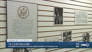 "A Continuum" Black History Month exhibit