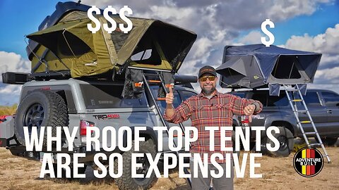 $3500 VS $1800 ROOF TOP TENT | WHY DO THEY COST SO MUCH | 23ZERO ARMADILLO X2 VS IRONMAN NOMAD 1300