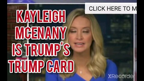 Kayleigh Mcenany is TRUMP'S TRUMP CARD!
