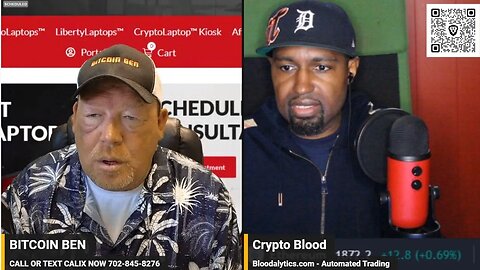 Bitcoin Ben x Crypto Blood Livestream! AI, Crypto and Bringing Back Real Men!