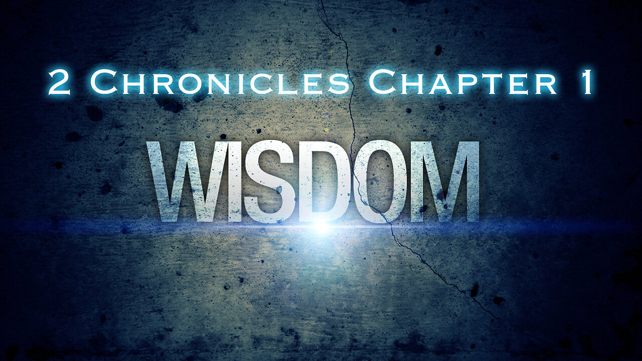 2 Chronicles Chapter 01 | Pastor Anderson